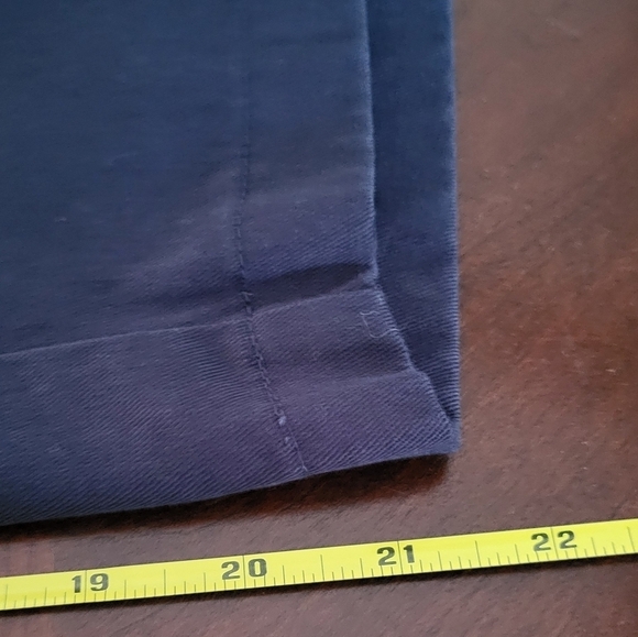 LL Bean Cotton Wrinkle Resistant Crop Pants - Picture 4 of 10